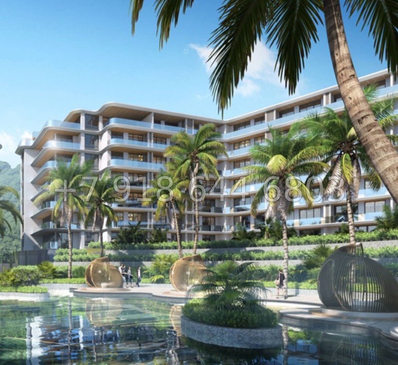 № 3. Пхукет AYANA Heights Seaview Residence T.H. Group Phuket Co., Ltd Банг Тао пляж район - миниатюра 24