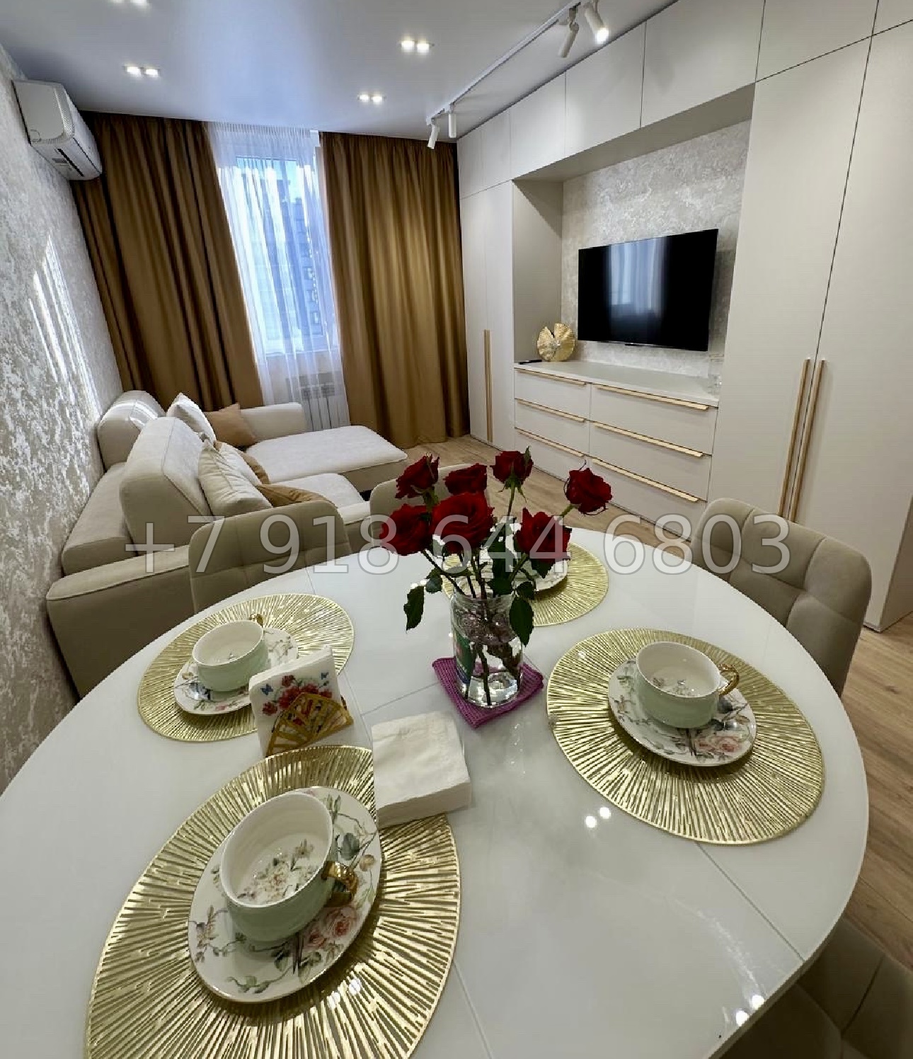 № 161 р. Квартира в ЖК Альпийский квартал Сочи  - миниатюра 1