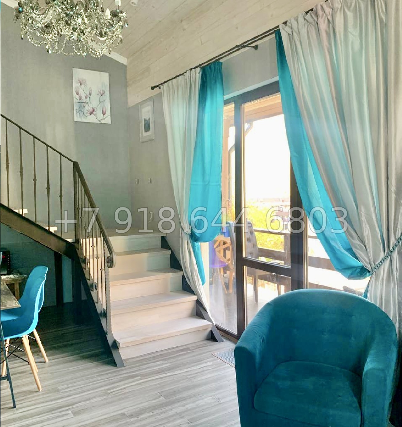 № 33 и. Двухэтажная квартира на Красной Поляне  - миниатюра 7