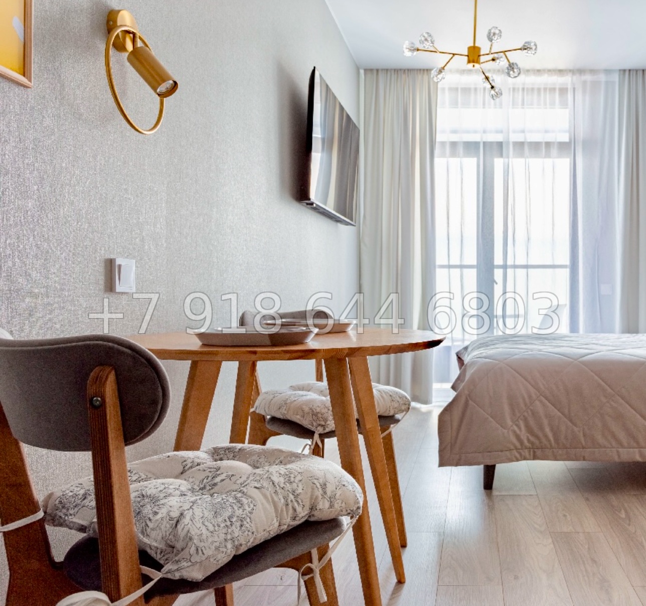 № 48р. Квартира недорого в закрытом жилом комплексе в городе Сочи  - миниатюра 1