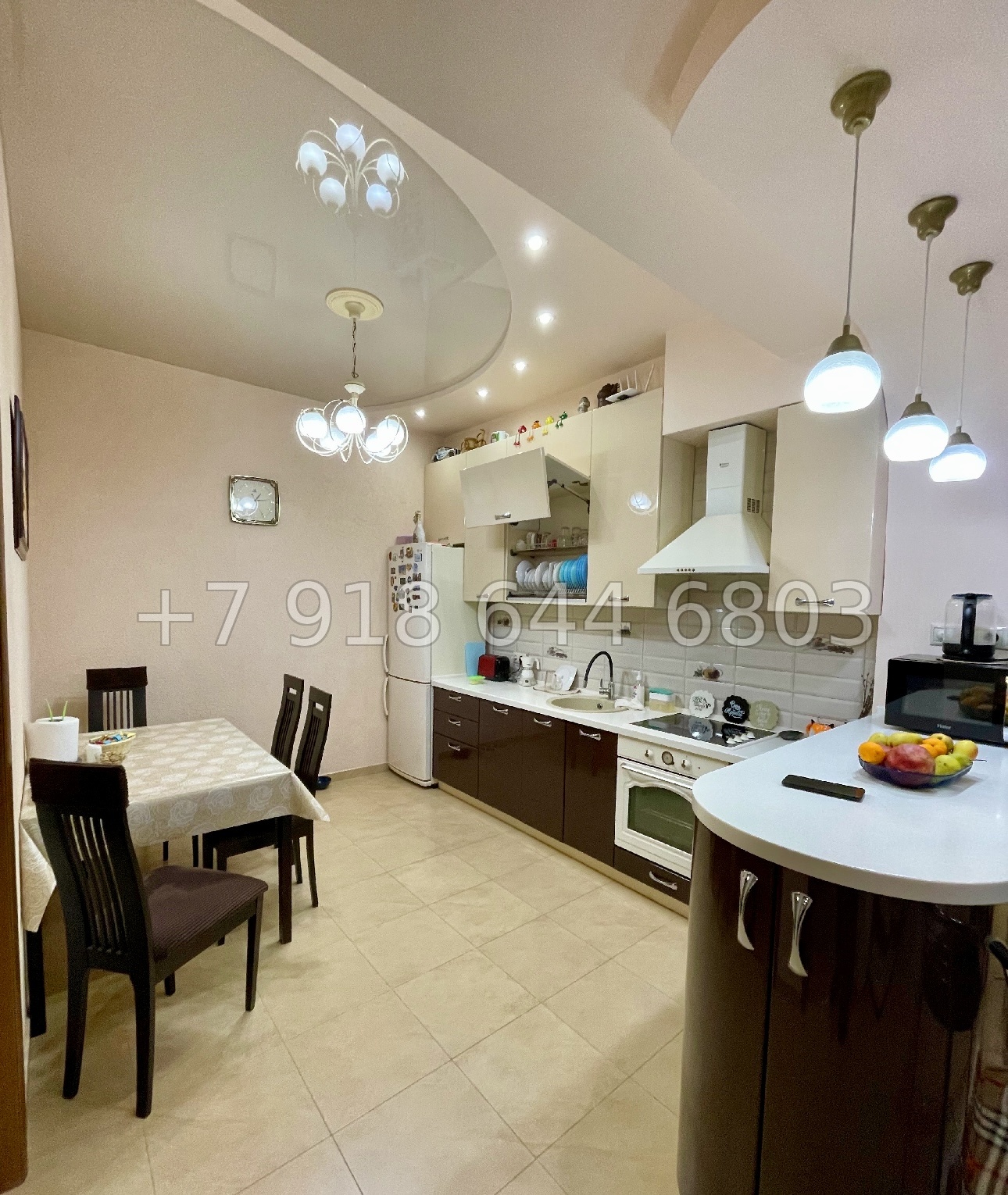 № 42р. Трёхкомнатная Квартира в тихом месте города Сочи  - миниатюра 12