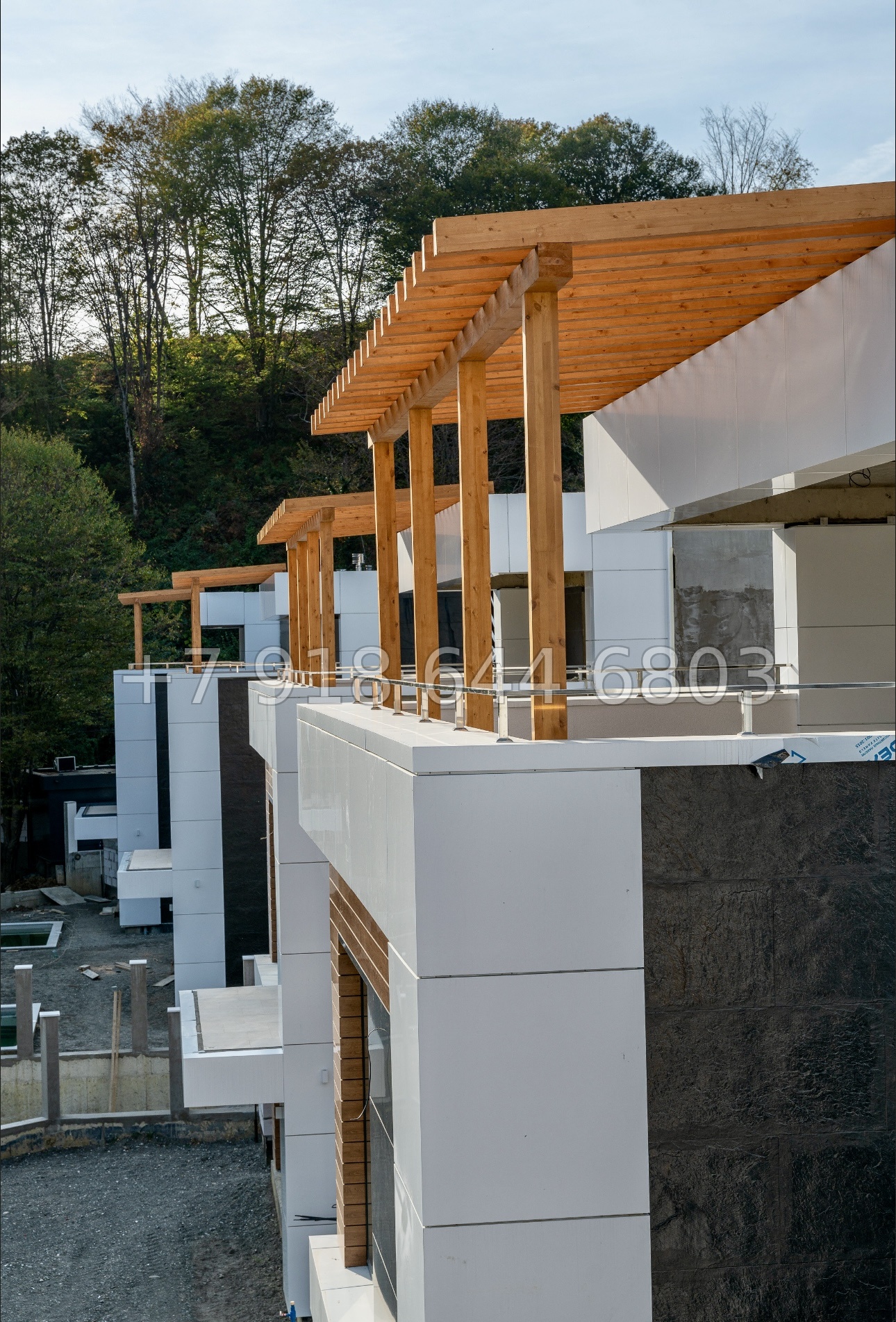 № 66 Б. Дома в Кудепсте с бассейном  - миниатюра 24