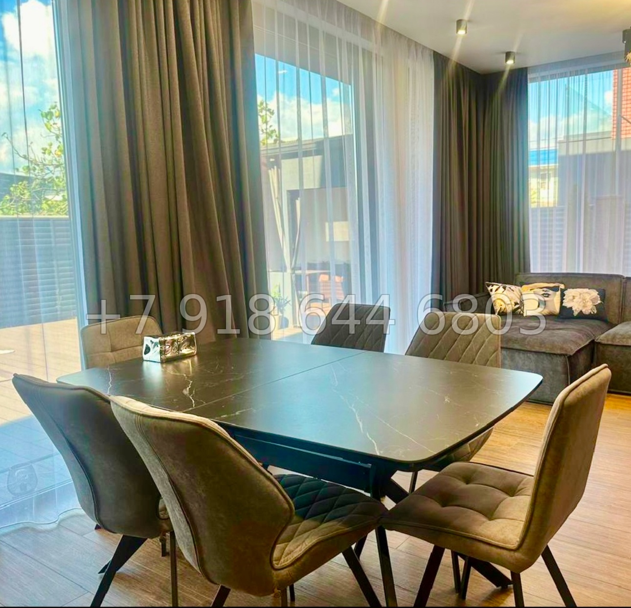 № 222 Б. Дом с хорошим ремонтом и бассейном в Адлере  - миниатюра 4