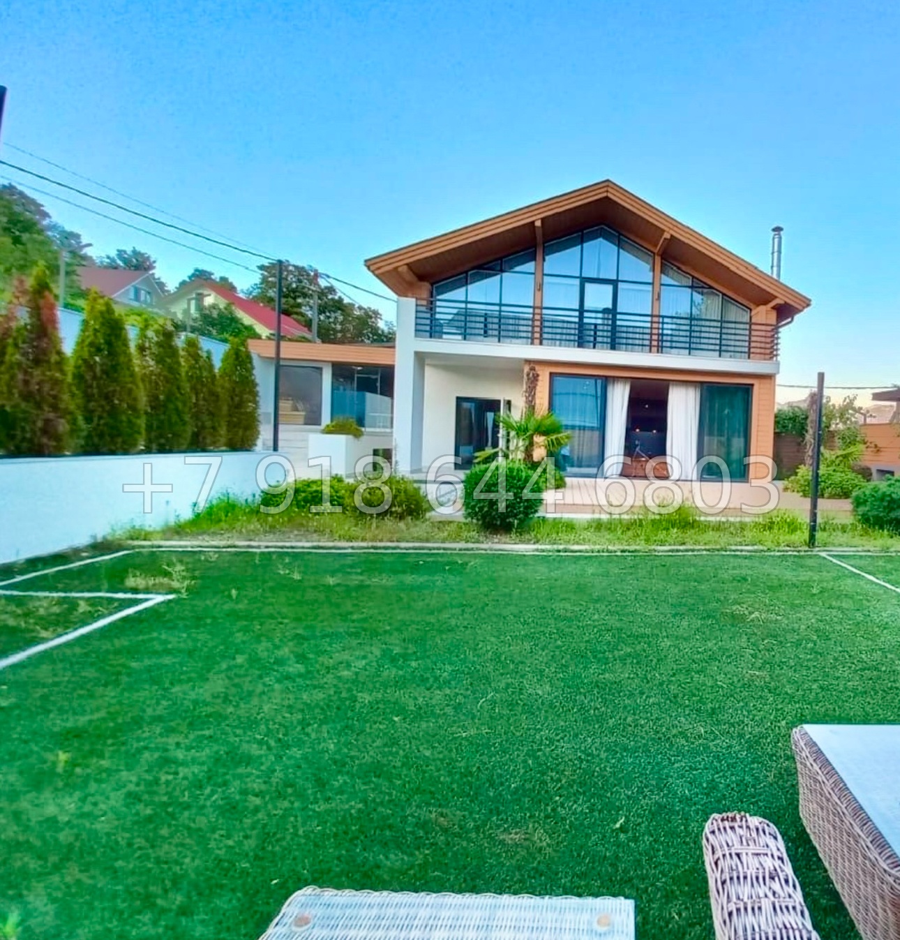 № 57м. Два дома огромных. Семейная усадьба в Адлере  - миниатюра 2