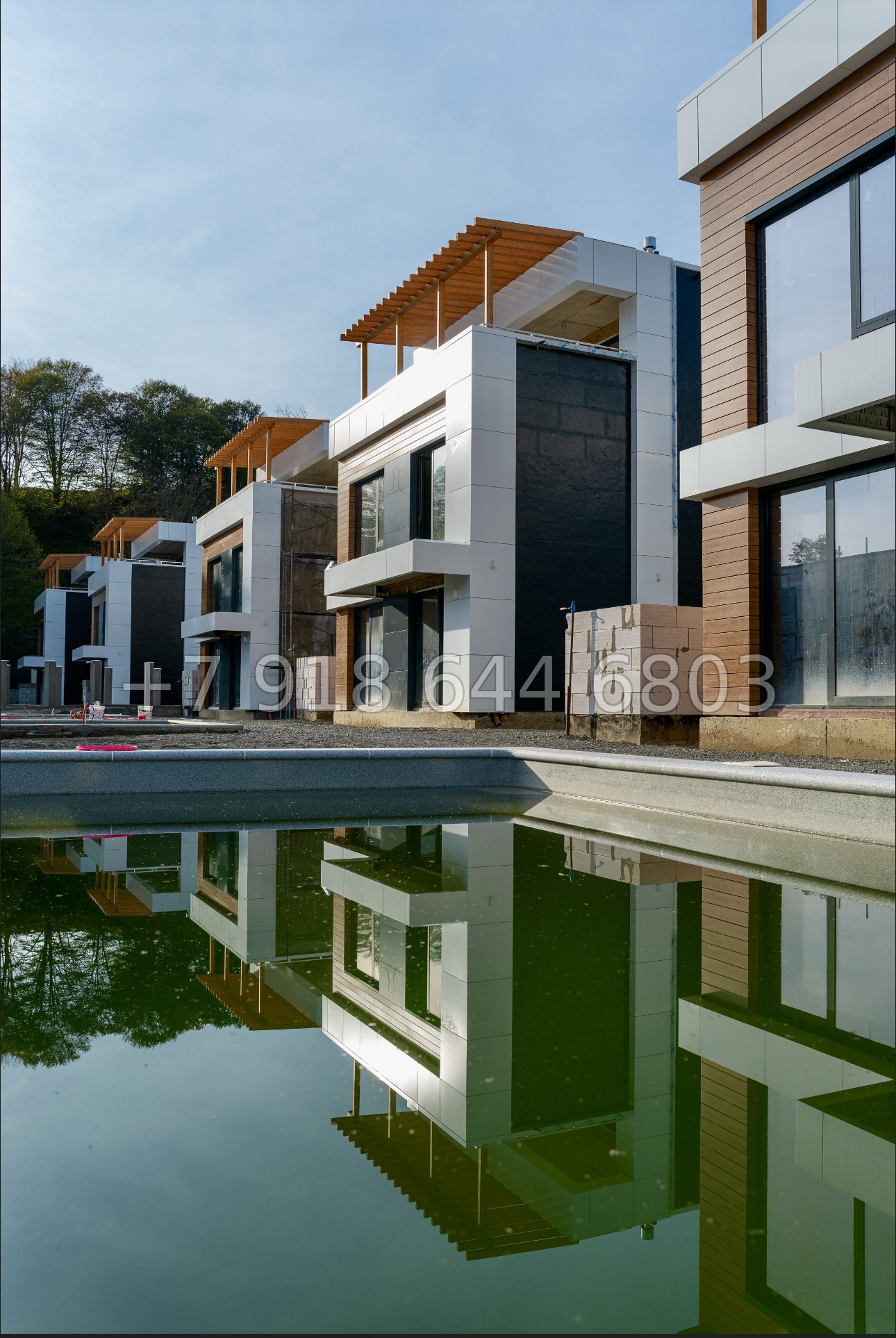 № 66 Б. Дома в Кудепсте с бассейном  - миниатюра 21