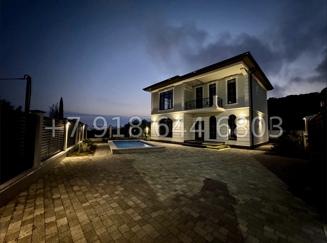 № 23 Б. Дом с бассейном в Адлере  - миниатюра 5