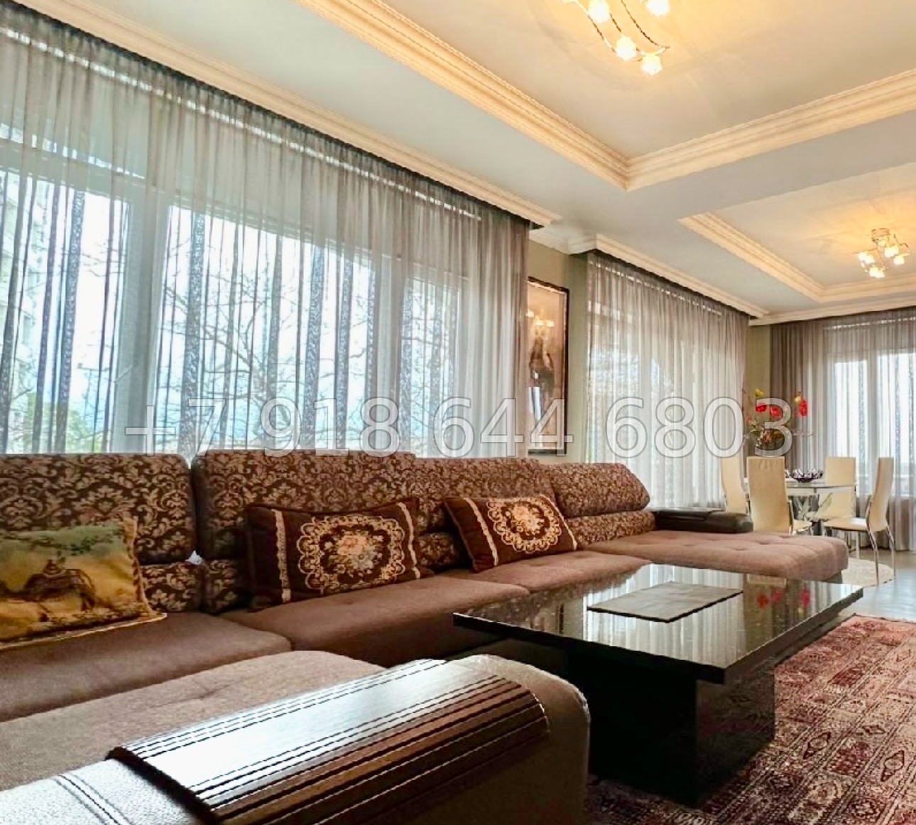 № 54 е. Квартира у моря . Район Золотого Треугольника Сочи  - миниатюра 15