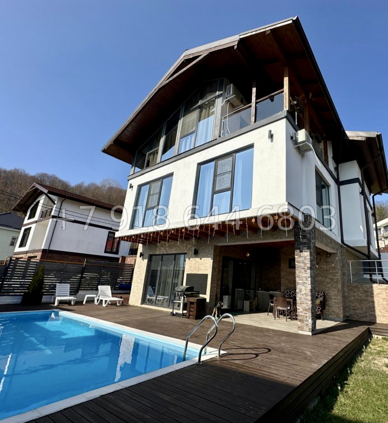 № 49 Б дом с бассейном в Сочи  - миниатюра 5