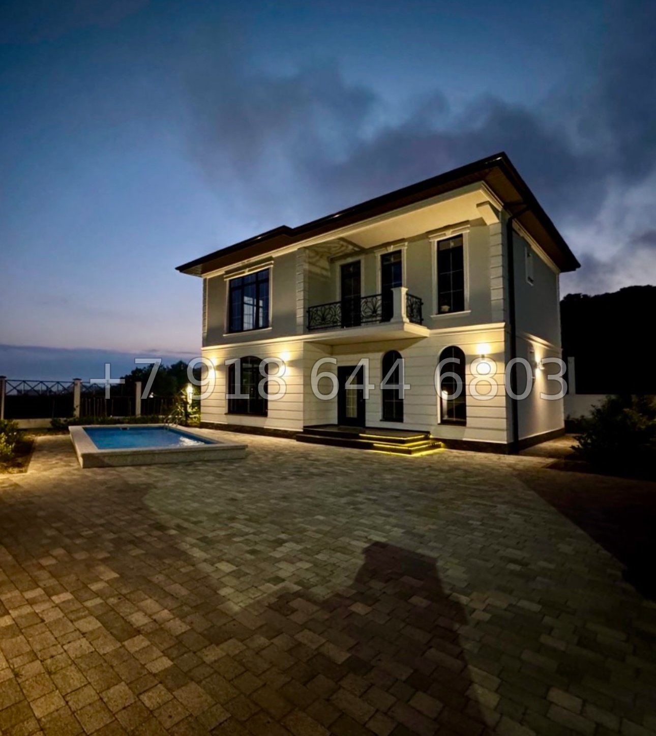 № 23 Б. Дом с бассейном в Адлере  - миниатюра 2