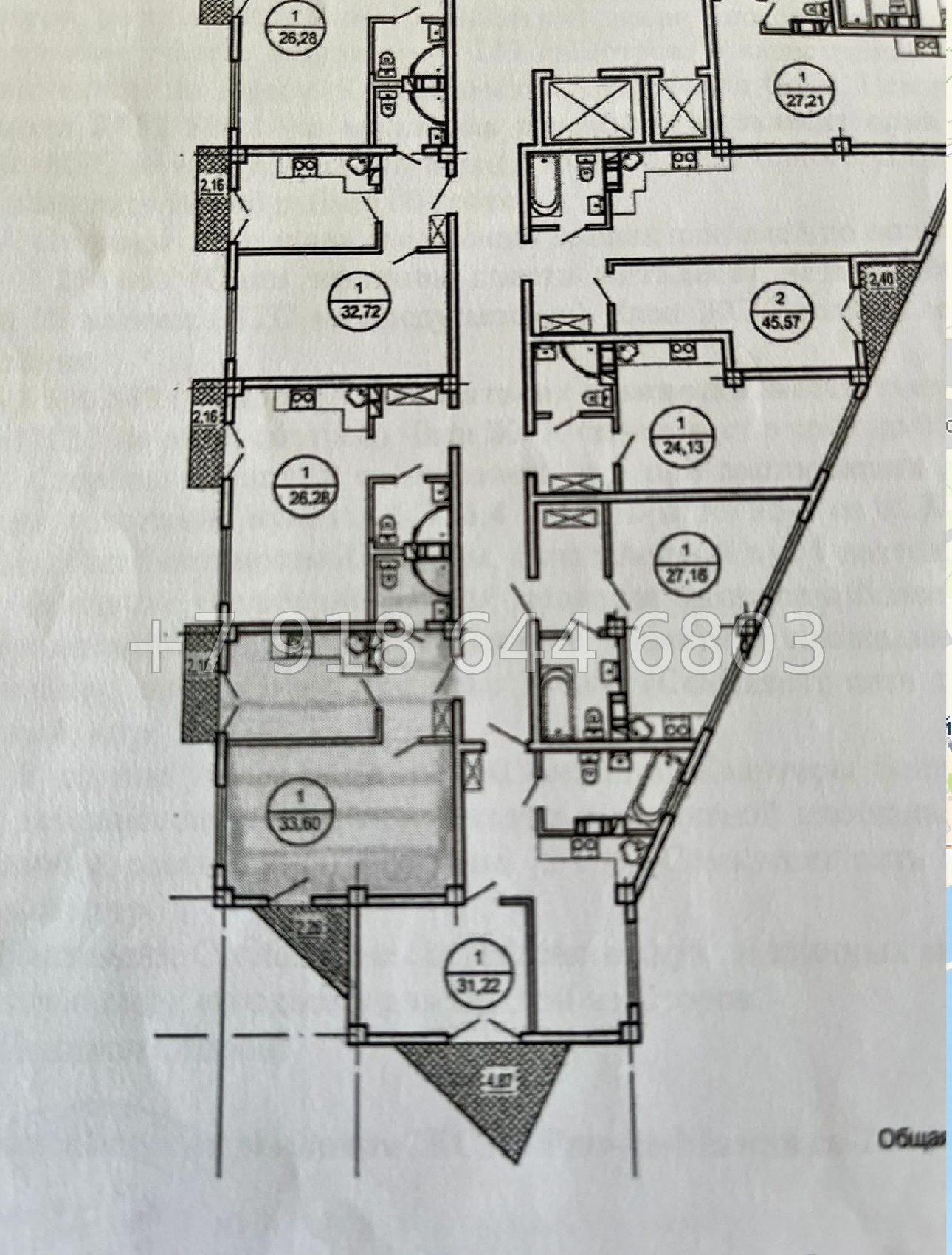 № 157 р. Квартира в Сочи. 5 минут пешком до моря. Без ремонта квартира. Черновая - миниатюра 4