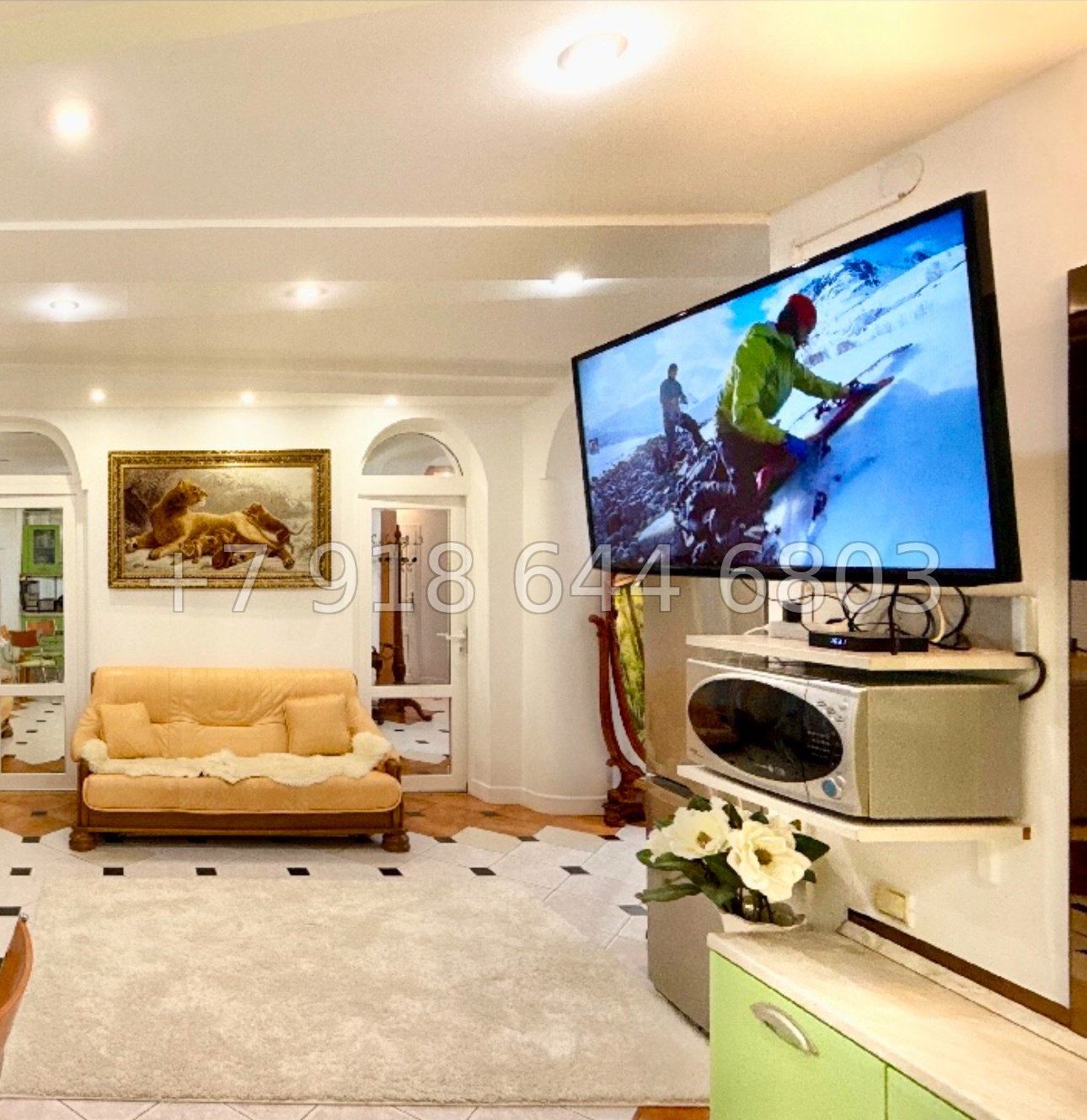 № 424 р. Большая двухкомнатная квартира в Сочи  - миниатюра 11