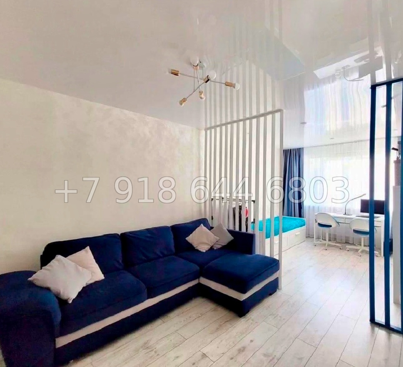 № 53 р. Квартира с хорошим ремонтом в ЖК Министерские озера Сочи  - миниатюра 12