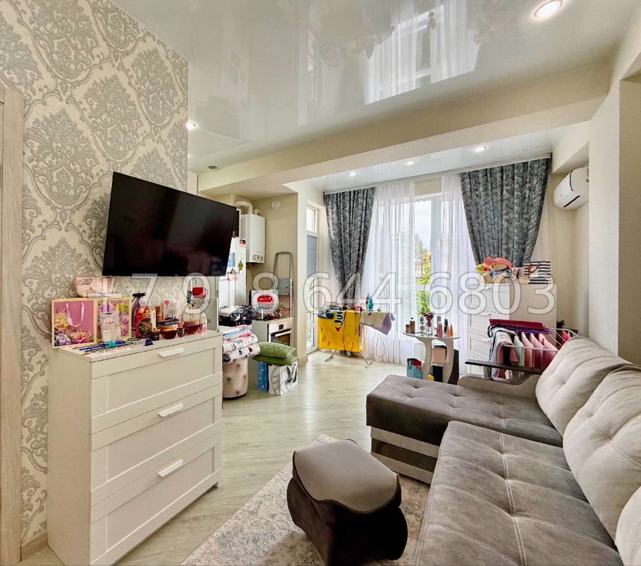 № 212 п. Квартира в Адлере ЖК Континент  - миниатюра 1