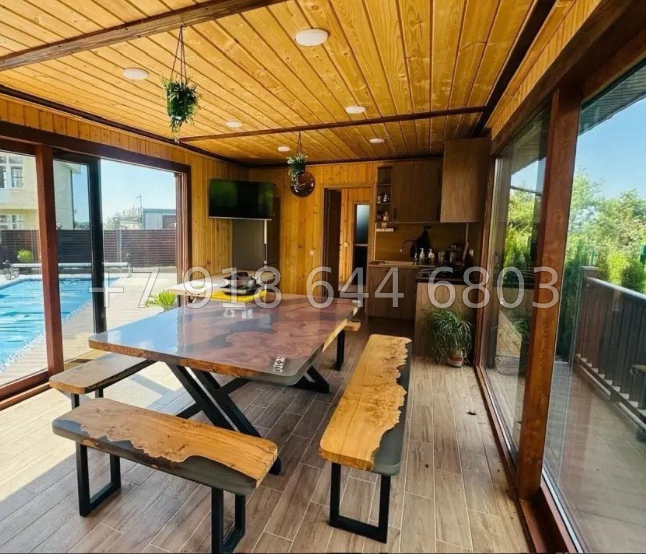 № 101 в. Дом в Адлере с бассейном  - миниатюра 12