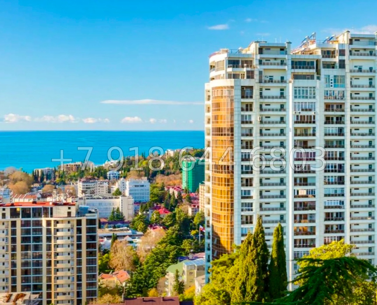 № 22е. Квартира в центре города Сочи ЖК Фальконе  - миниатюра 16