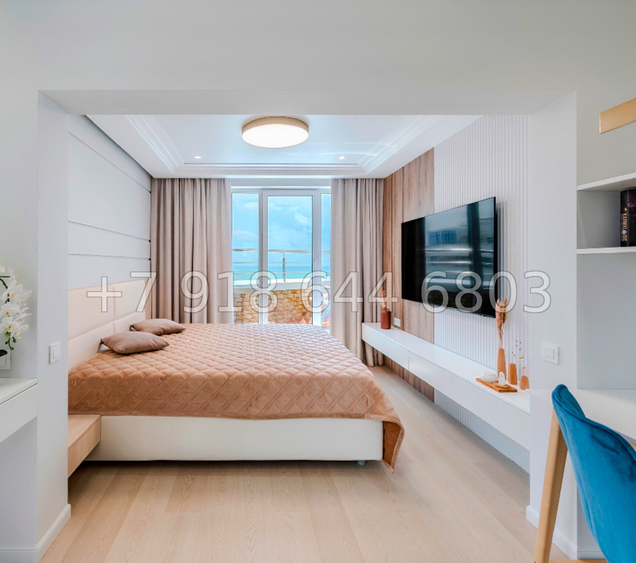 № 34р. Пентхаус с видом на море в Адлере ЖК Морская Симфония-2 - миниатюра 9