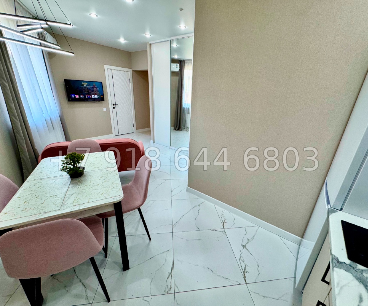 № 28р. Двухкомнатная Квартира в Дагомысе. ЖК Каньон Дагомыс-2 - миниатюра 7