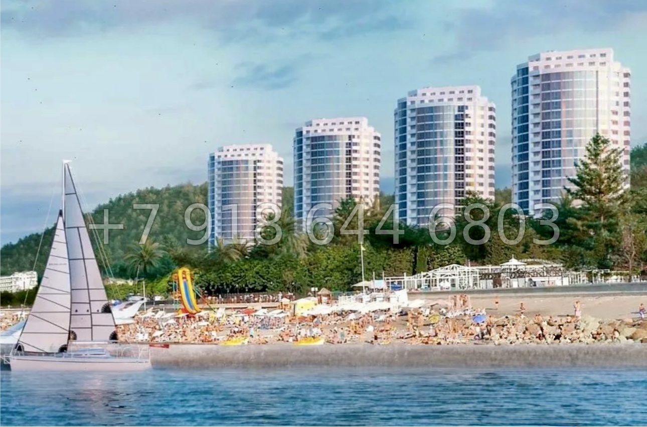 № 109р. Дома Бизнес класса. Роскошная квартира на море в Адлере  - миниатюра 24