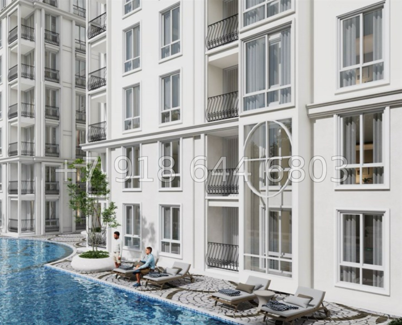№ 7. Harmonia City Garden Global Top Паттайя пляж р-н - миниатюра 36