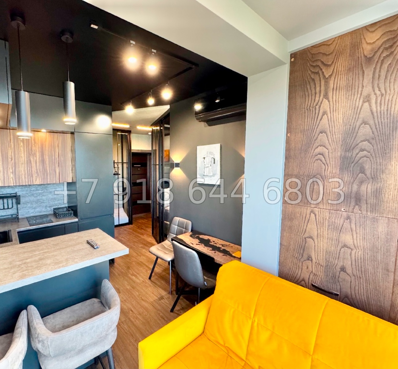 № 153 р. Однокомнатная квартира в ЖК Сочи Парк. Редкая планировка  - миниатюра 16