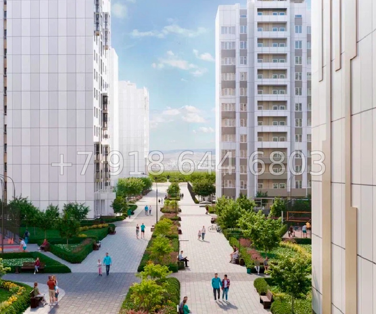 № 4ю. Бизнес класс. Квартиры в Столице Крыма. ЖК Прогресс Симферополь - миниатюра 30