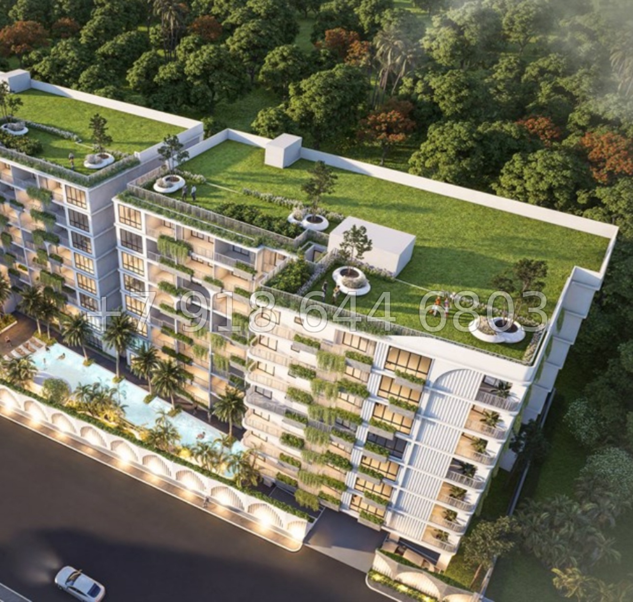 № 2. Avenue Boutique Condominium Паттайя  - миниатюра 24