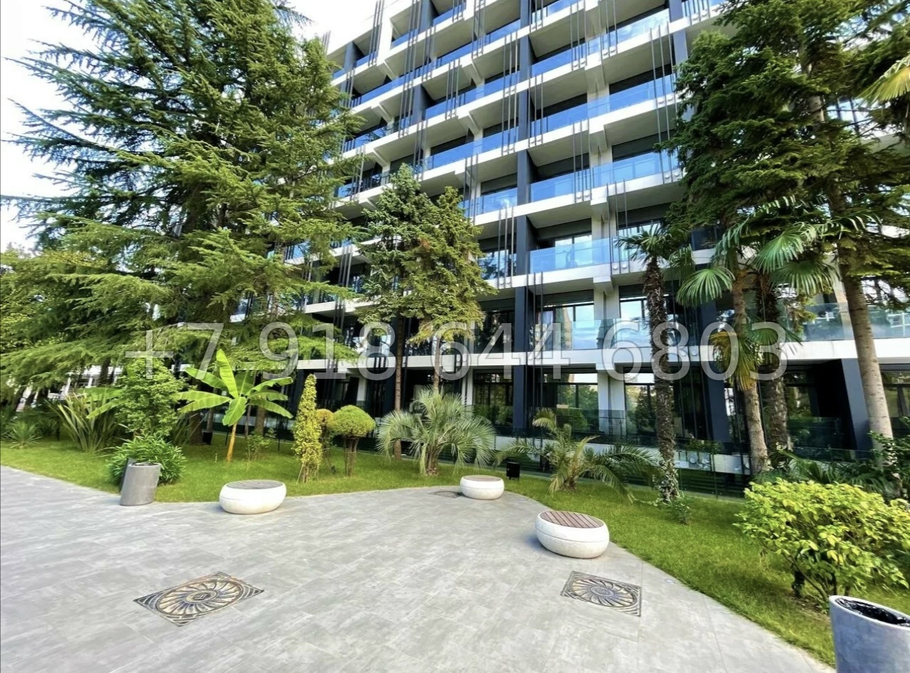 № 65 ш. Апартаменты у моря в АК Моне Адлер  - миниатюра 29