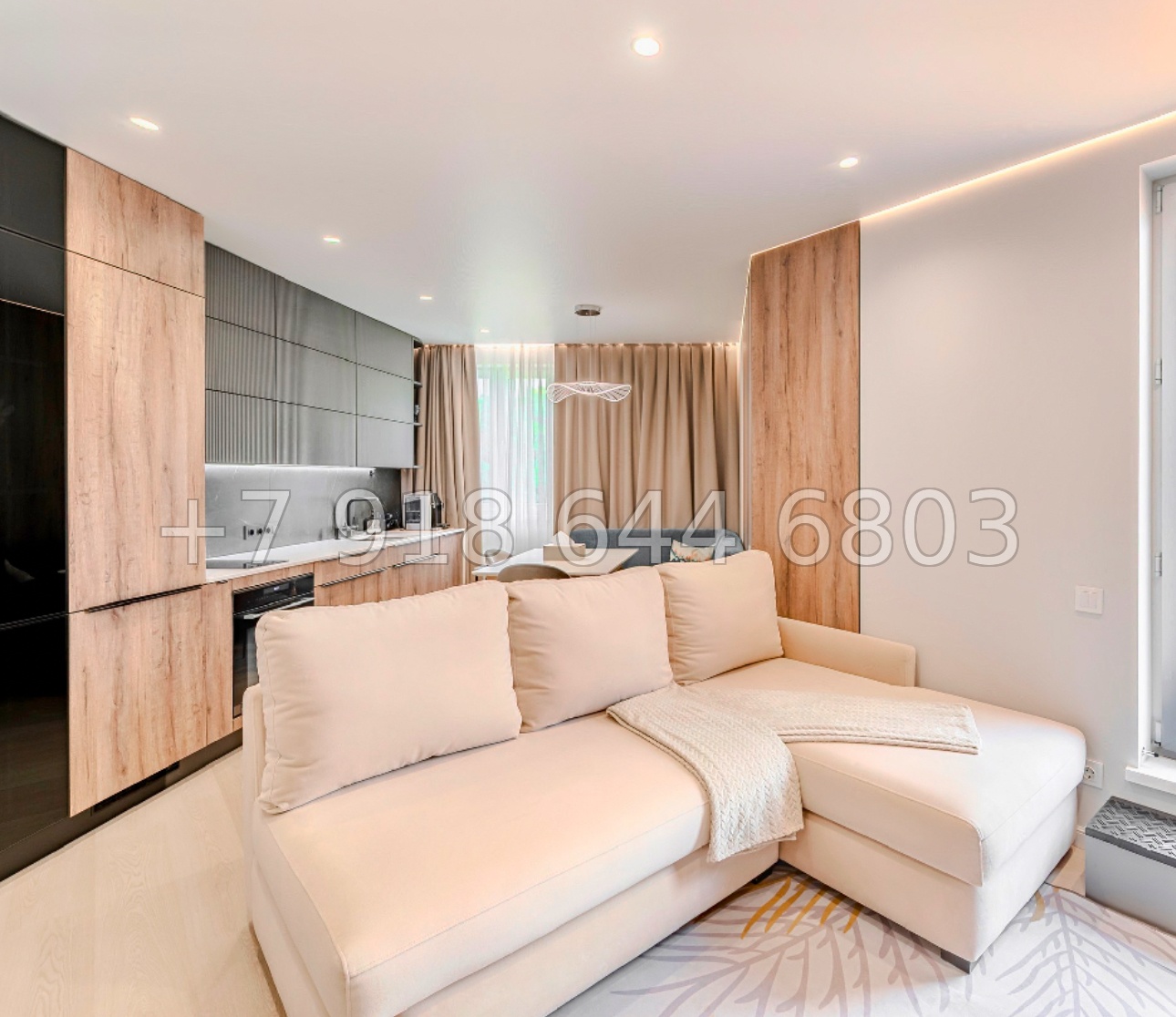 № 34р. Пентхаус с видом на море в Адлере ЖК Морская Симфония-2 - миниатюра 6