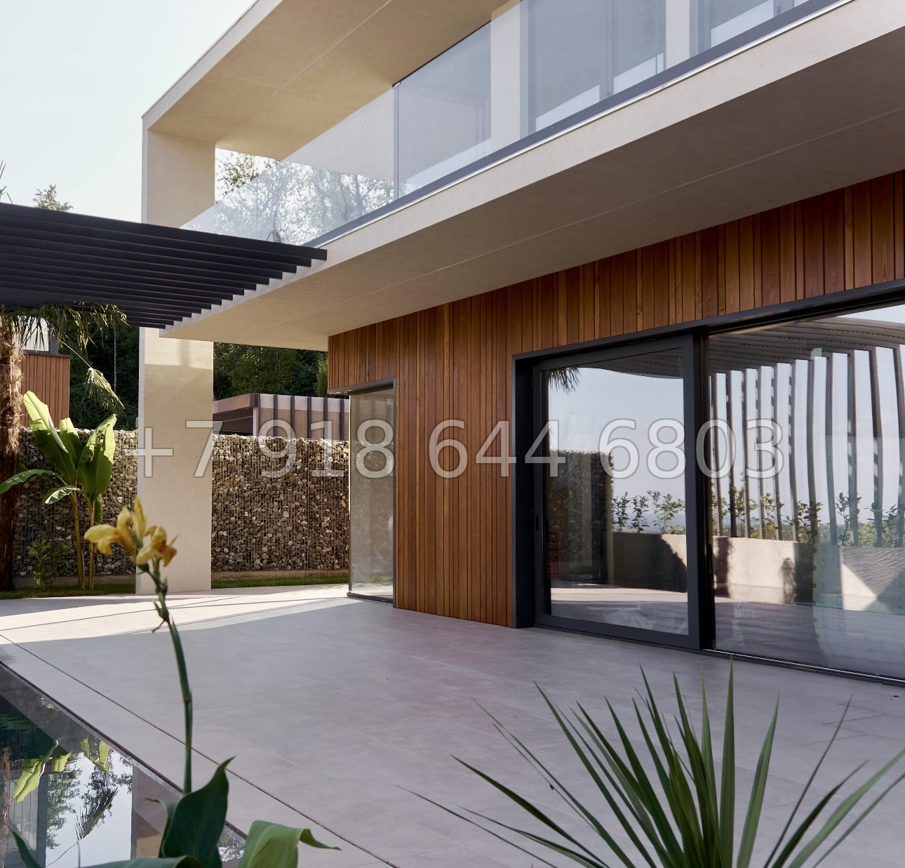 № 13 В. Современный дом с бассейном в Адлере с ремонтом и техникой  - миниатюра 2