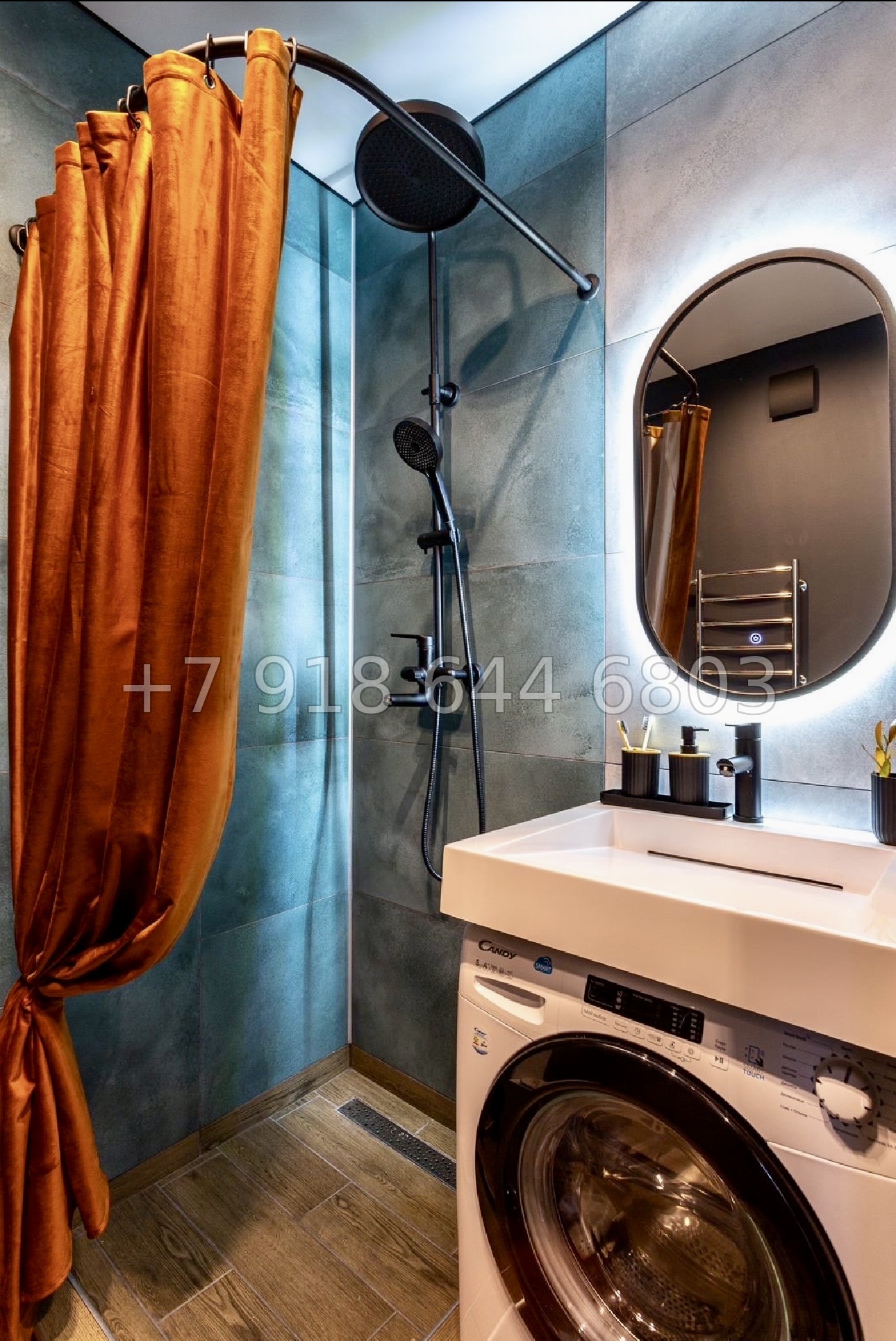 № 126 р. Квартира с лучшим ремонтом в ЖК Сочи Парке - миниатюра 11