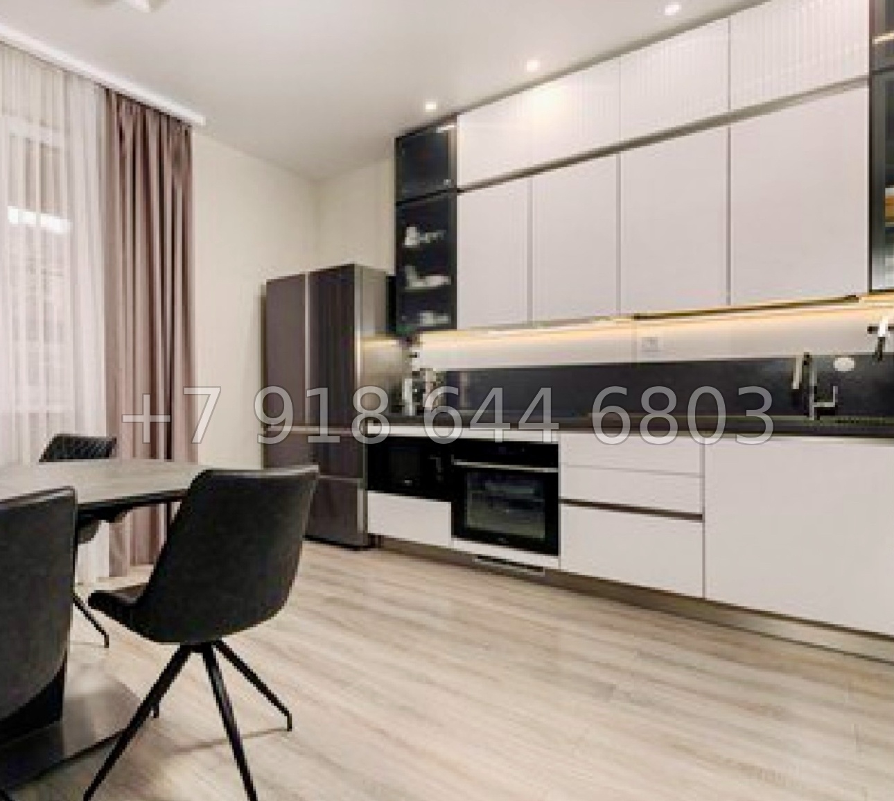 № 297 р. Трёхкомнатная Квартира с видом на море и с бассейном в Сочи Хосте - миниатюра 10