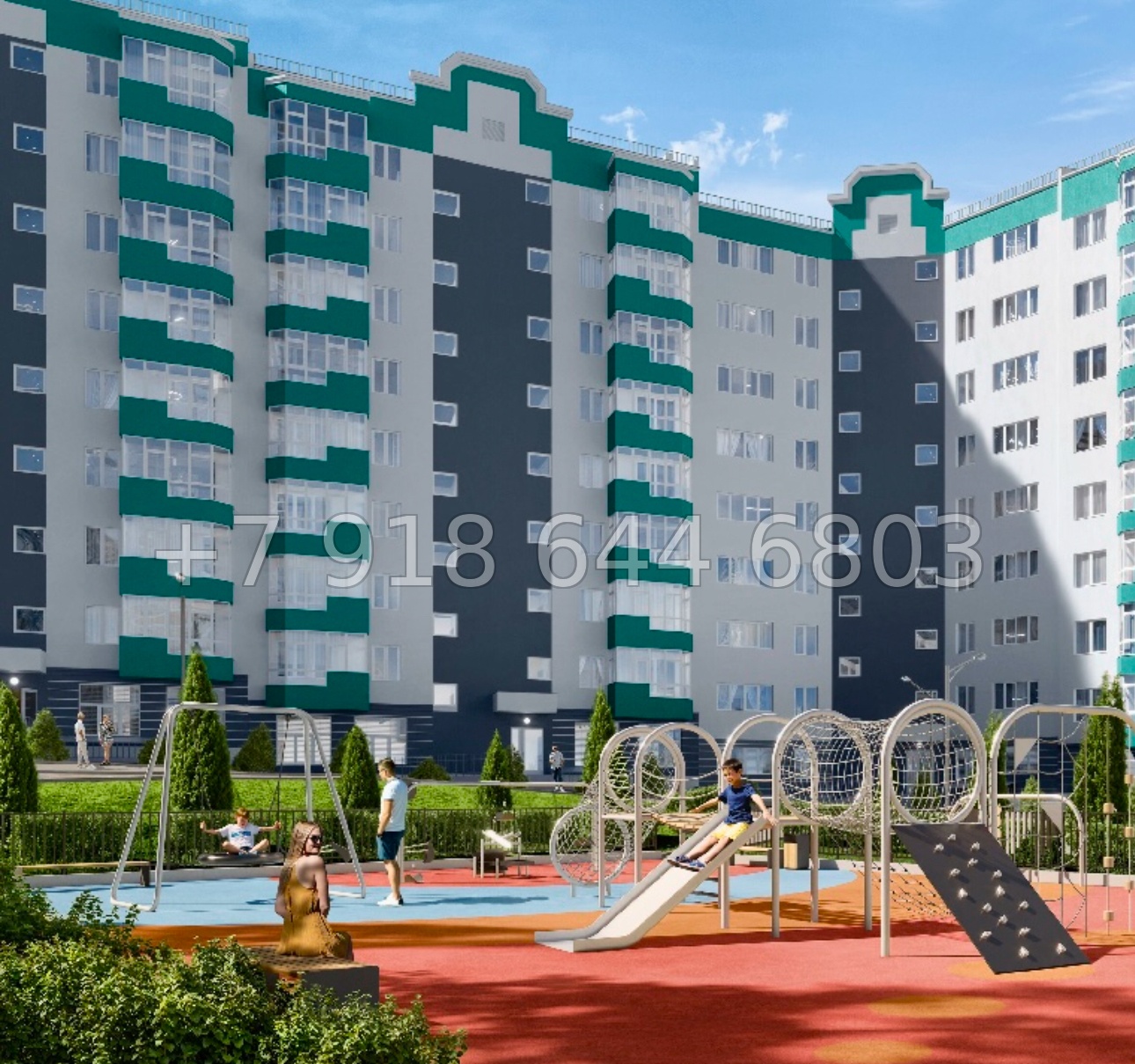 № 35 ю. ЖК Семейный Алушта  - миниатюра 8