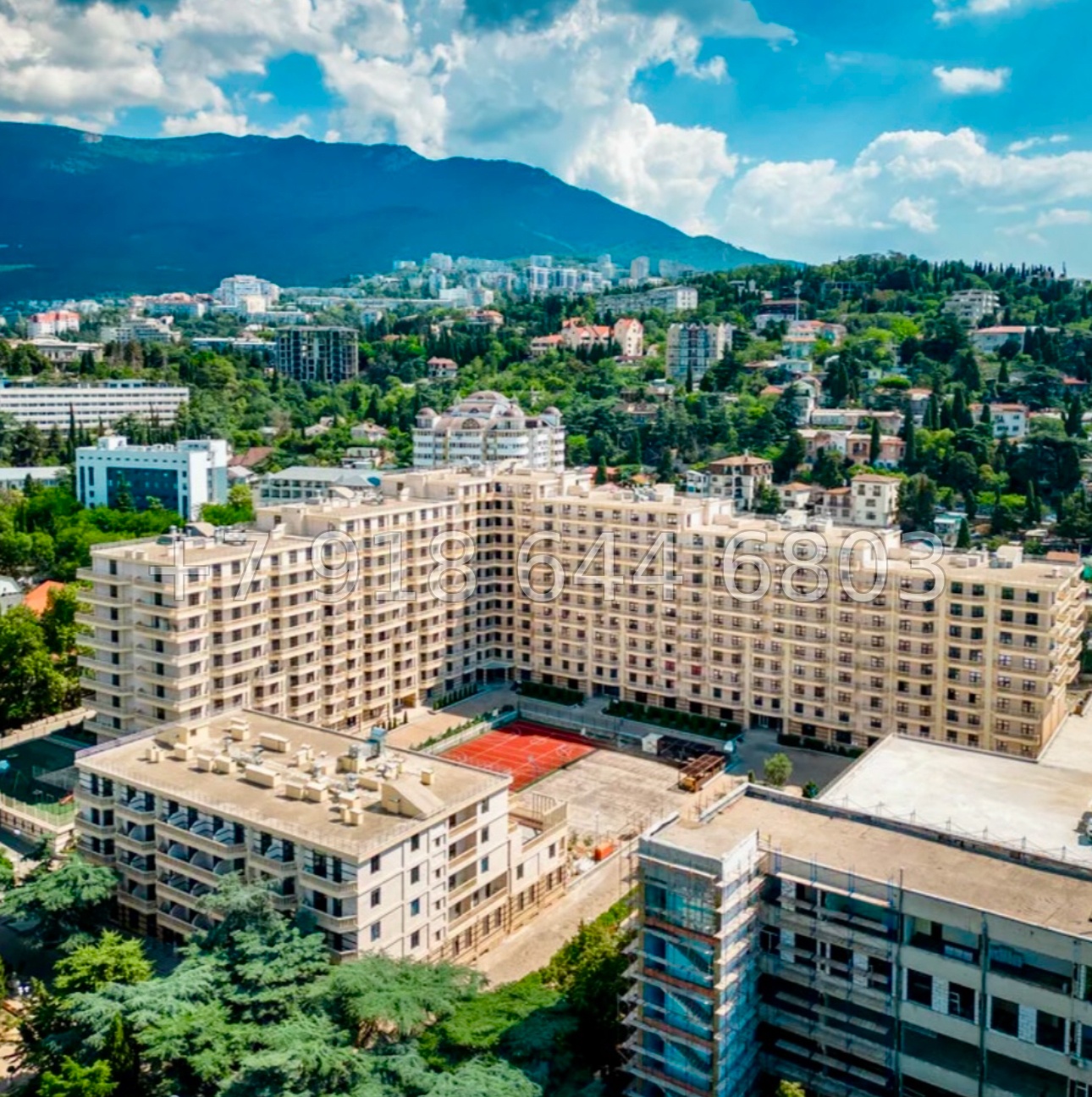 № 53 г. Трёхкомнатная квартира в центре города Ялты  - миниатюра 19