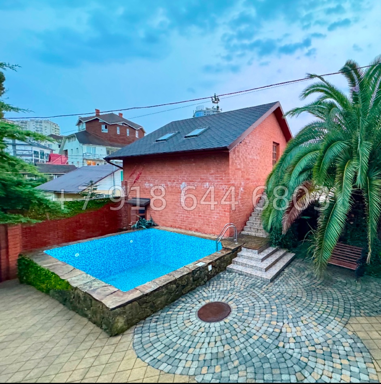 № 52 в. Дом в центре города Сочи с бассейном  - миниатюра 3