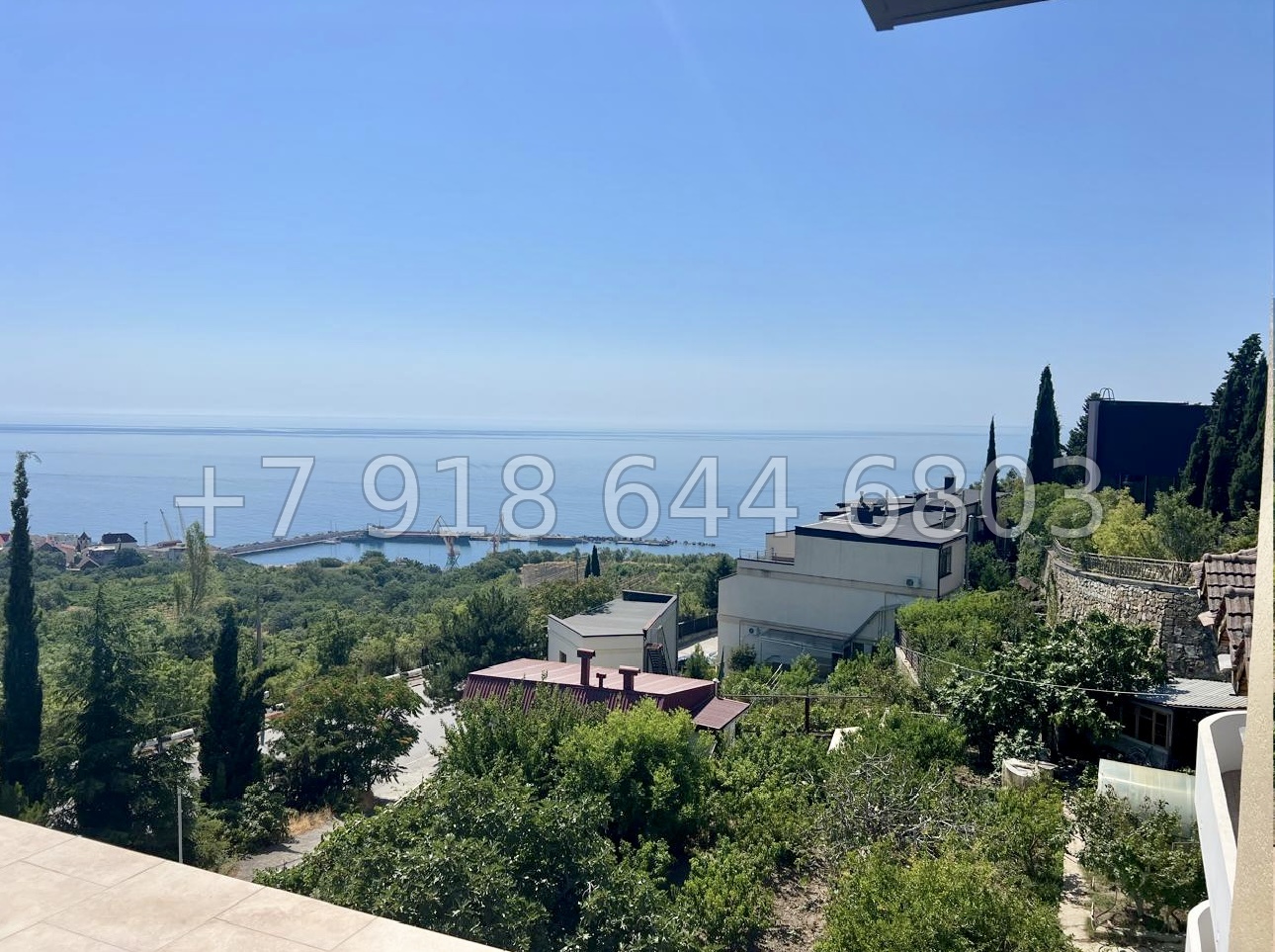 № 5 н. Дом в Ялте. Сумасшедший вид на Чёрное море  - миниатюра 4