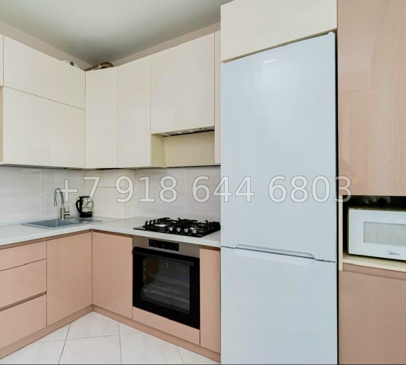 № 38 г. Двухкомнатная квартира в Симферополе  - миниатюра 1