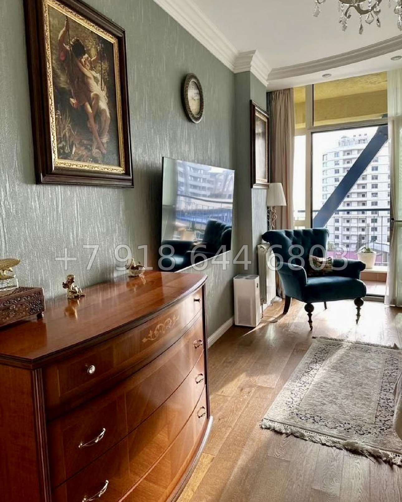 № 6е. Квартира в центре Сочи у Дендрария в ЖК Новая Александрия Сочи - миниатюра 18