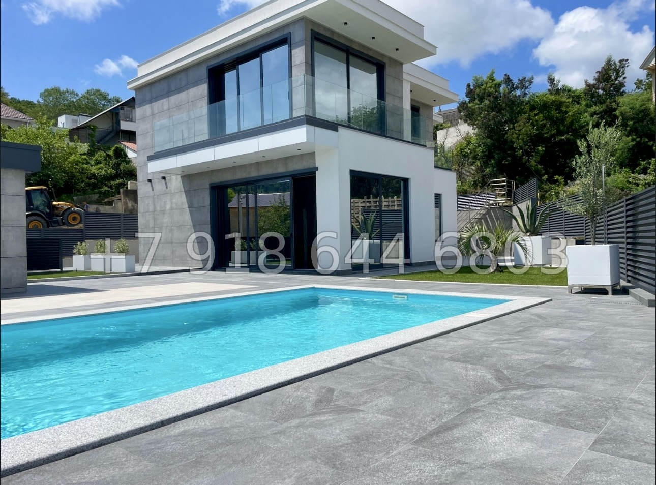 № 48 Б. Дом с бассейном в Адлере  - миниатюра 15