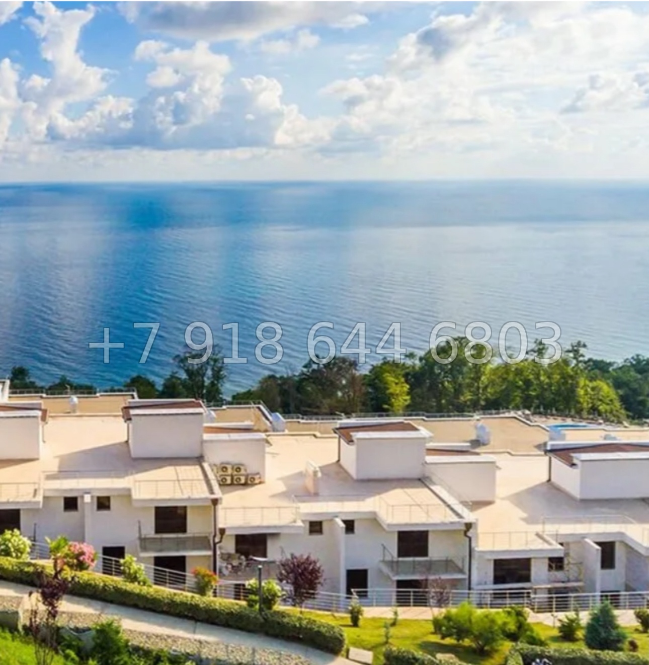 № 477 р. Квартира с видом на море в Сочи и с бассейном  - миниатюра 5