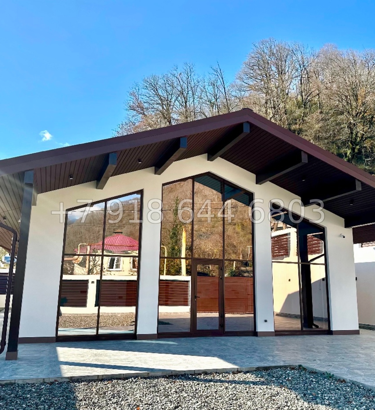 № 43 в. Одноэтажный Дом Шале с ремонтом. Дом в городе Сочи  - миниатюра 3