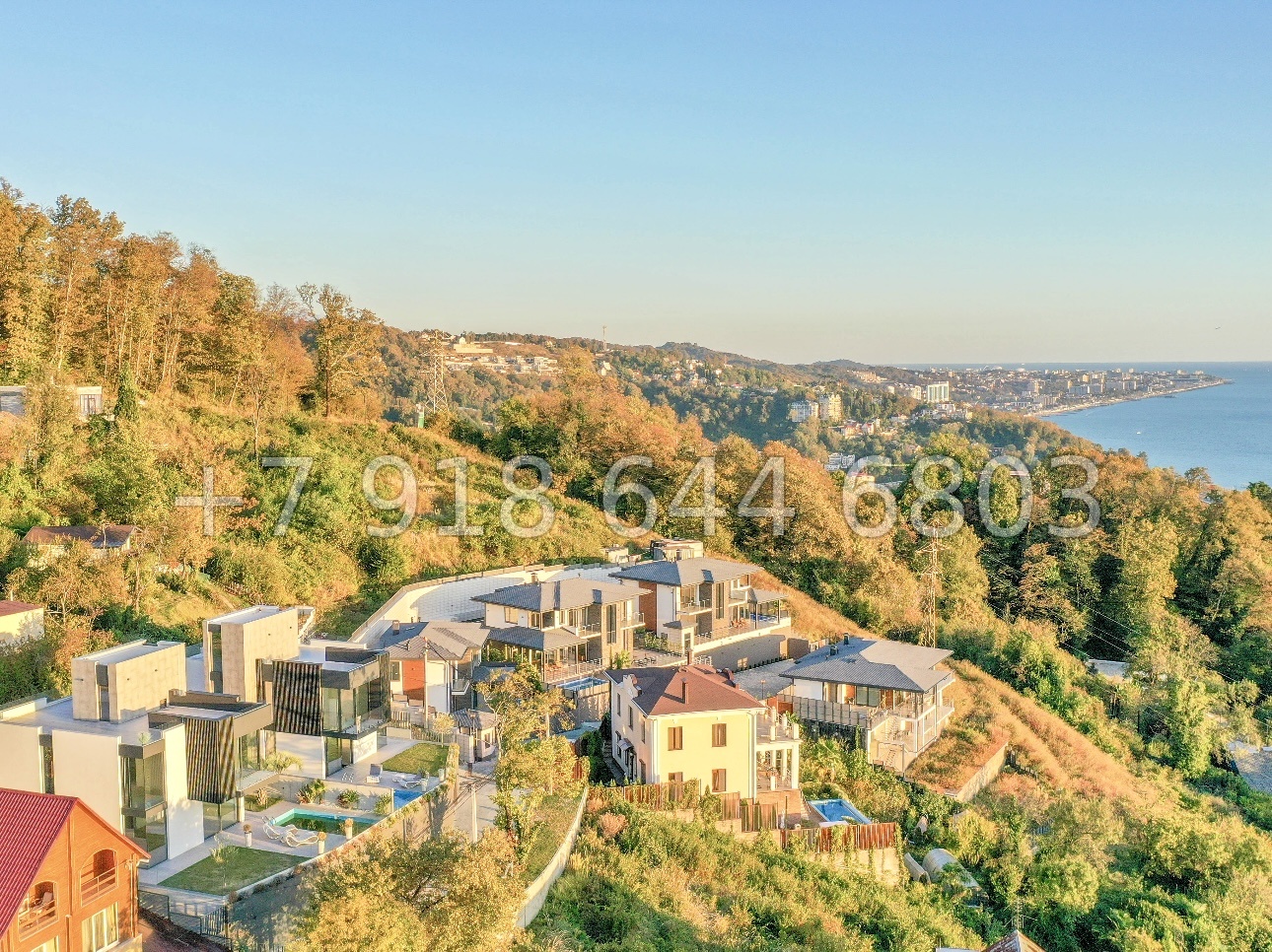 № 24 В. Дом с гаражом и с красивым видом на Чёрное море в Сочи  - миниатюра 11