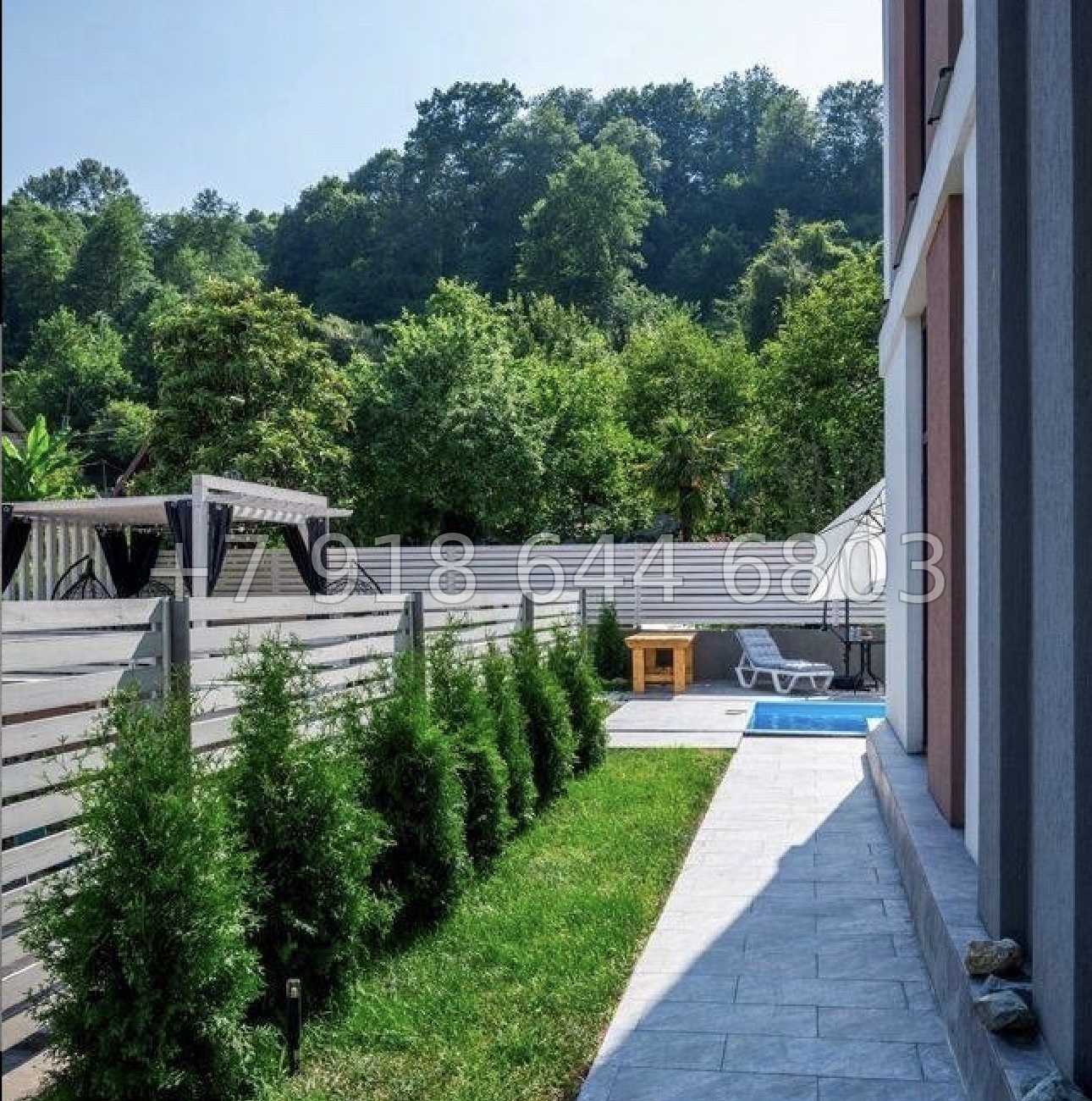 № 105 А. Дом с бассейном и с ремонтом в Сочи  - миниатюра 25