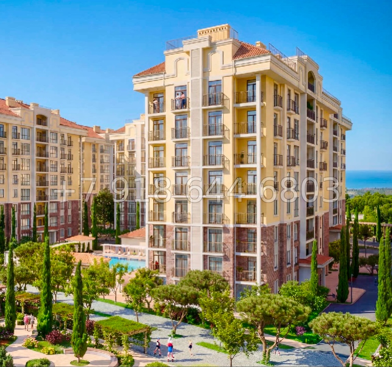 № 44 ю. ЖК Италика Судак  - миниатюра 23