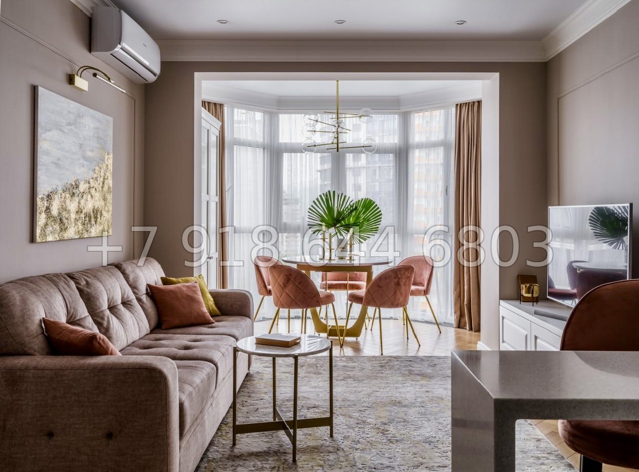 № 73р. Дорогой ремонт. Квартира в центре Сочи. ЖК Роз Дель Мар - миниатюра 21