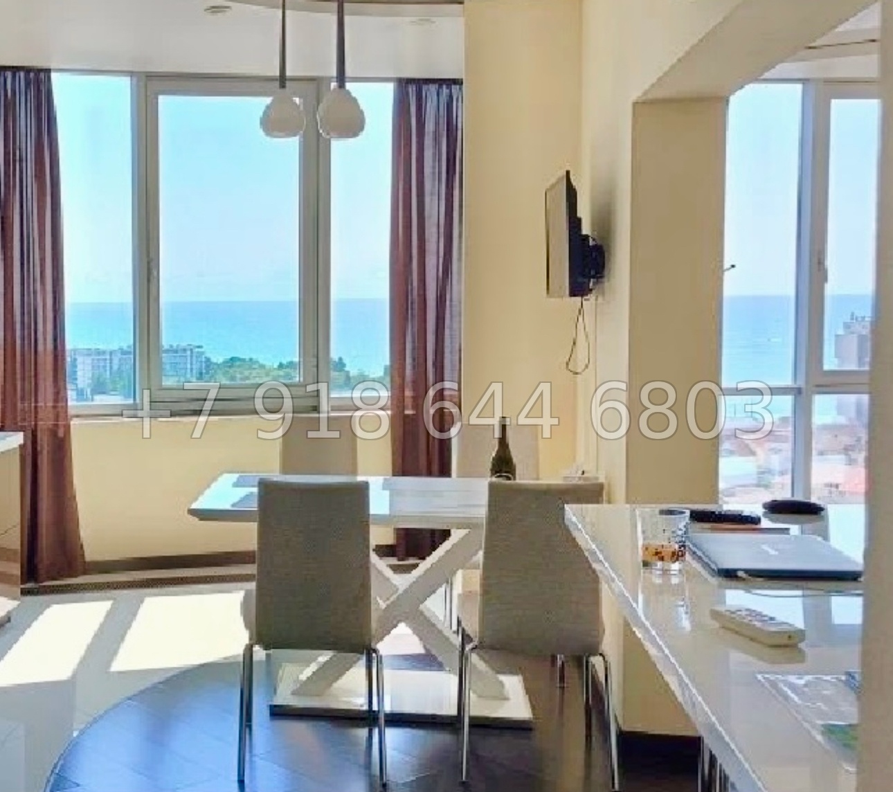 № 462 р. С видом на море квартира в Адлере  - миниатюра 4