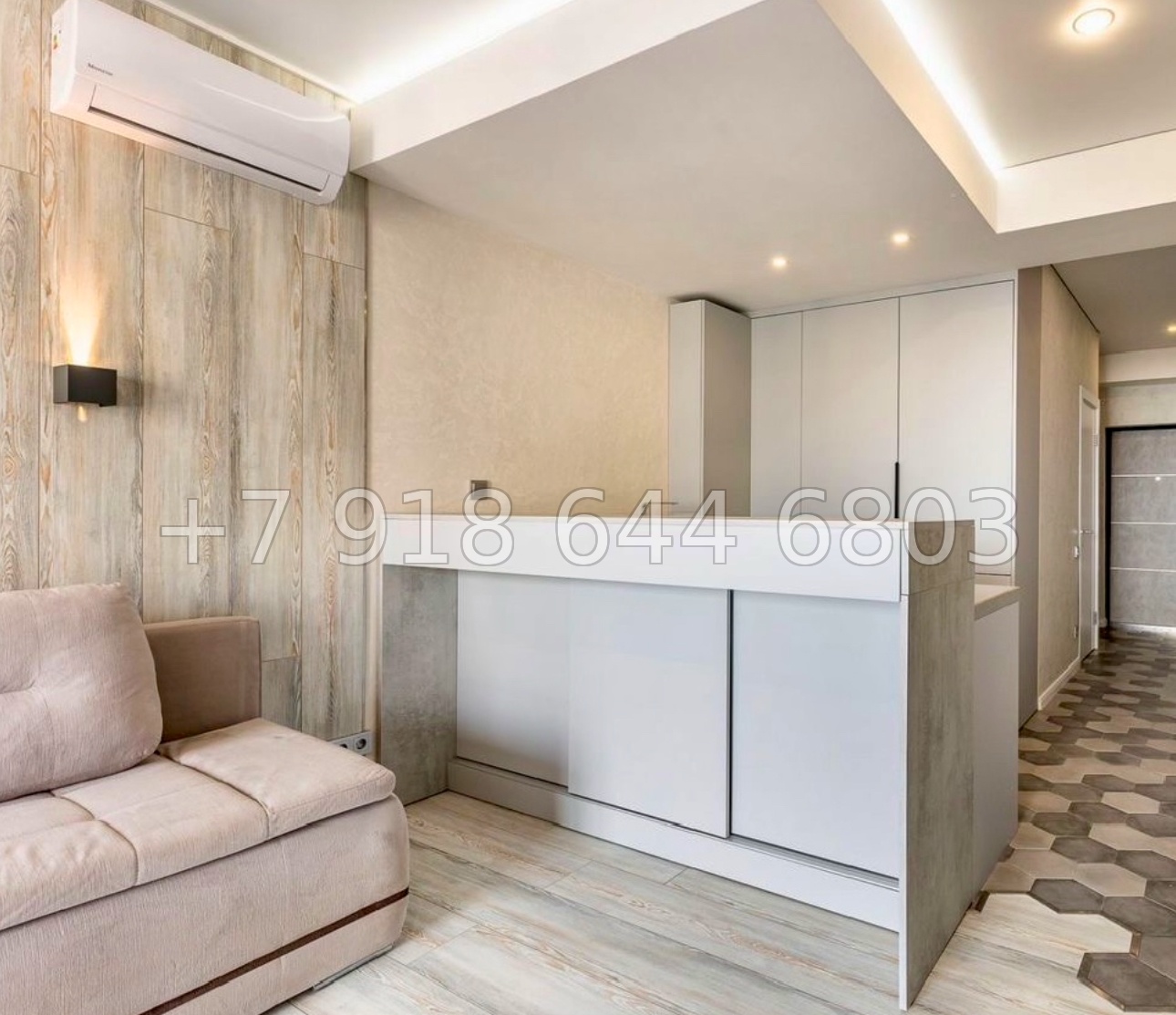 № 142 р. Квартира в Сочи. Хороший ремонт. ЖК Шоколад  - миниатюра 7