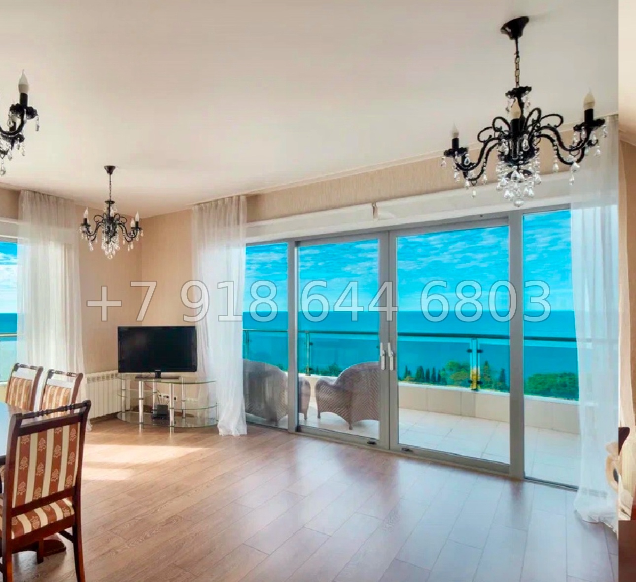 № 29 е. Квартира с видом на море в Сочи ЖК Идеал Хаус  - миниатюра 5