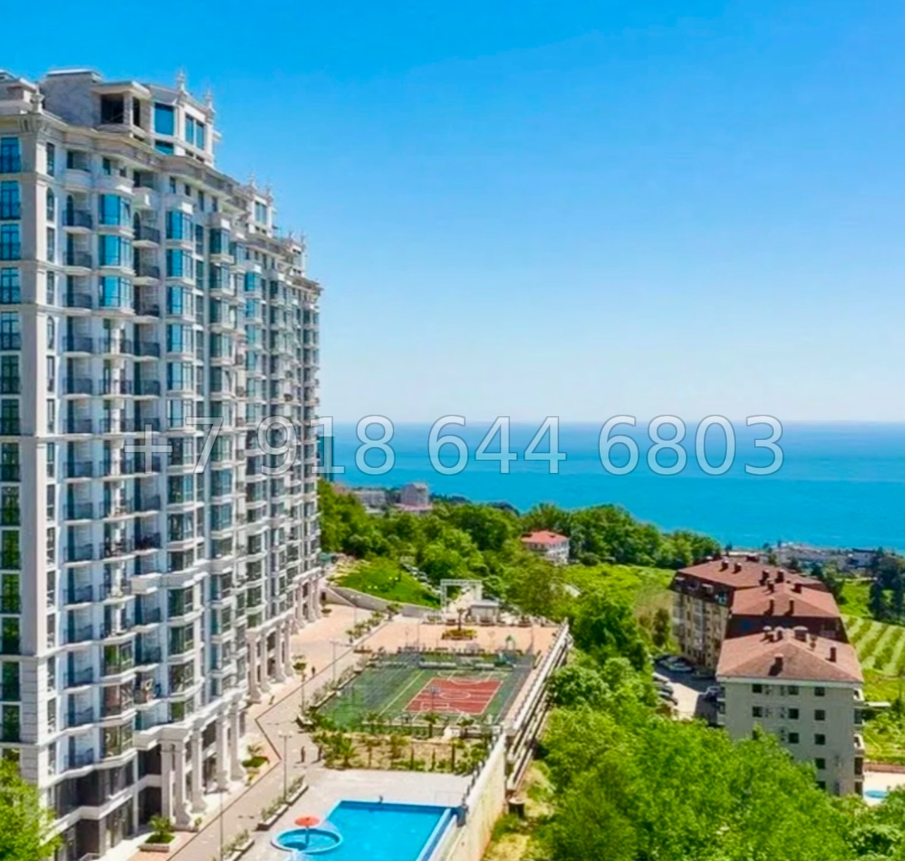 № 531 р. Черновая квартира. ЖК Меркато Сочи. Квартира на море - миниатюра 17