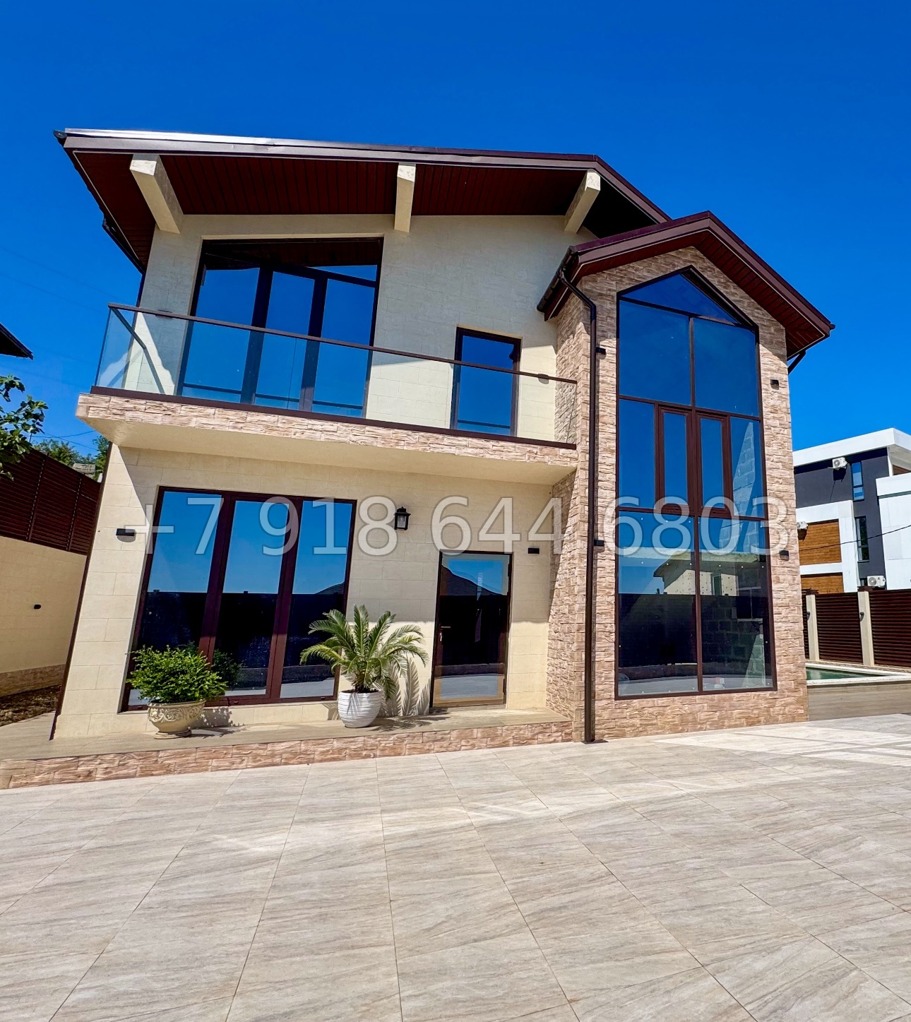 № 26 Б. Дом шале с бассейном в Адлере  - миниатюра 15