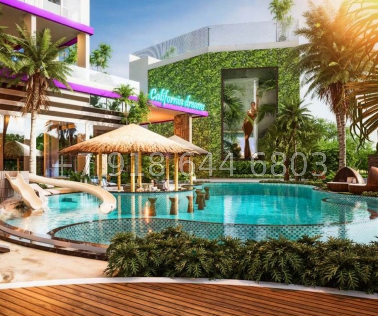 № 12. The Riviera Santa Monica Riviera Group Джомтьен пляж р-н - миниатюра 2